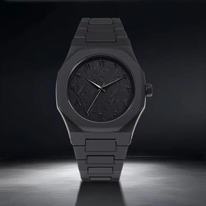 La Montre élégance noire